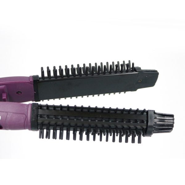 Hair Straightener And Curler Style