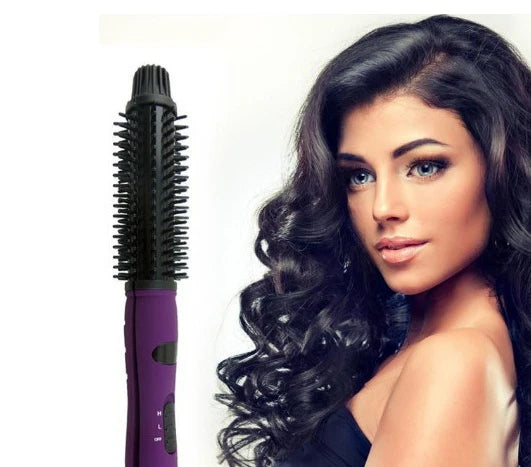Hair Straightener And Curler Style