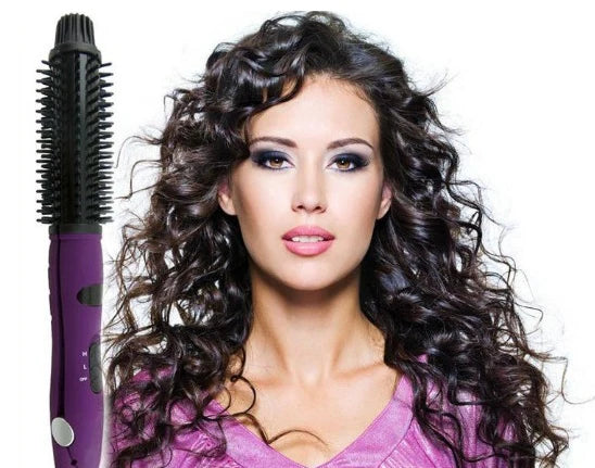 Hair Straightener And Curler Style