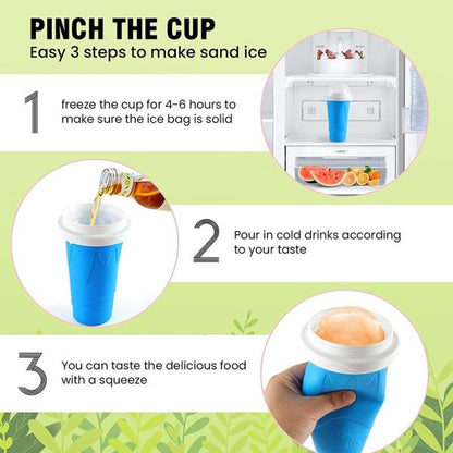 Slushy Cup | Slush Maker | Instant Ice Maker Cup
